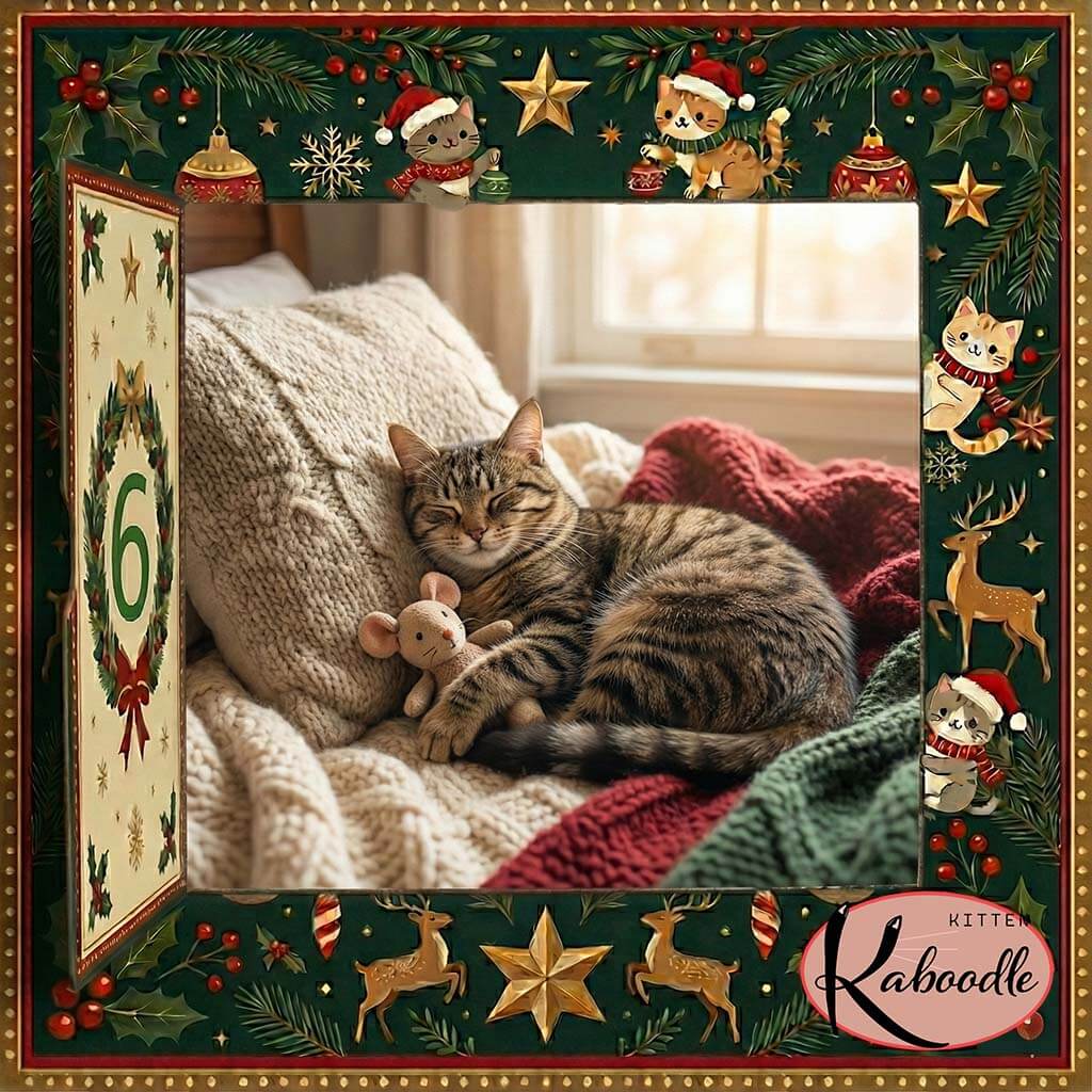 A relaxed cat curled up on a pillow near a person's head while they sleep
