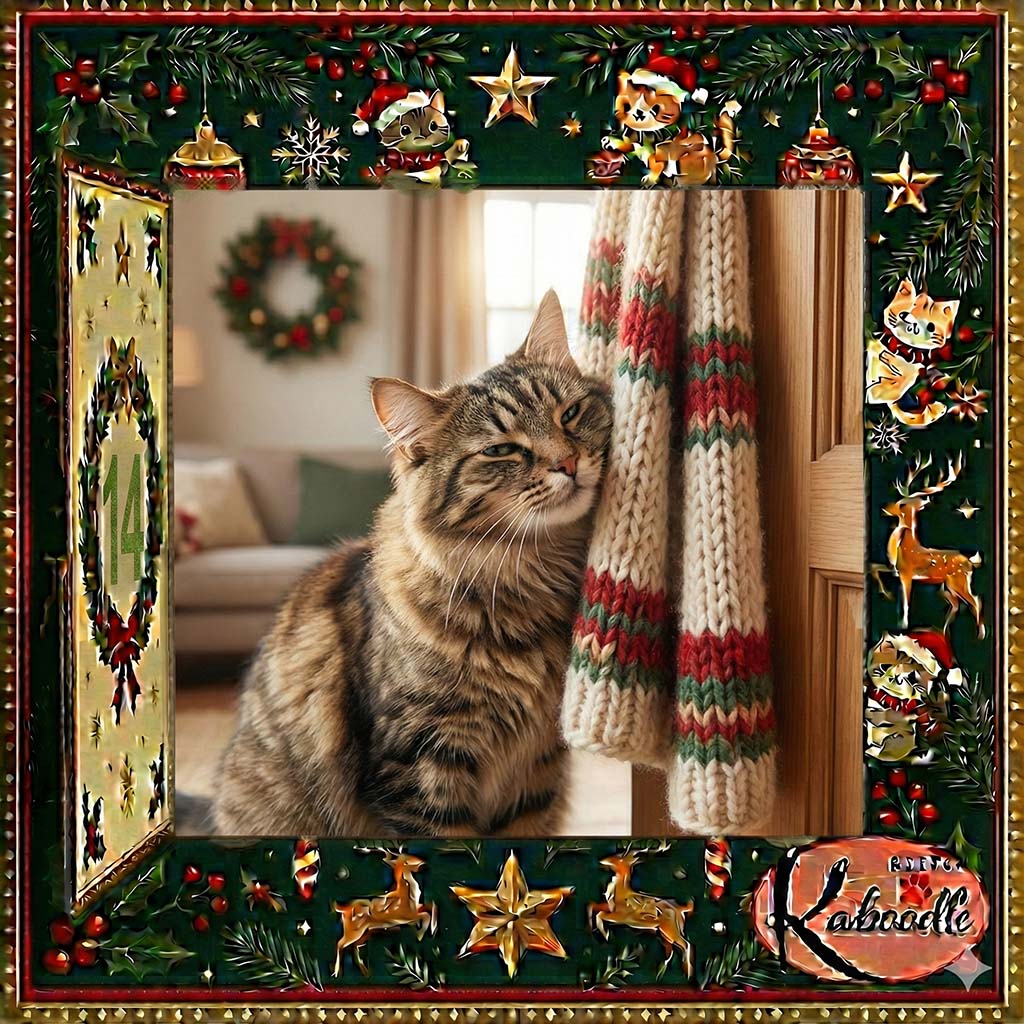 A relaxed cat leaning into a gentle human hand for affection